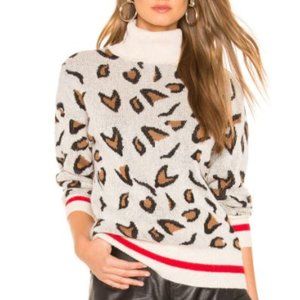 Tularosa Leopard Turtleneck Size XS